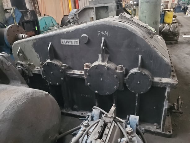 Lufkin #D890AH, double reduction horizontal parallel shaft mixer speed reducer, s/n 6762 - Image 3