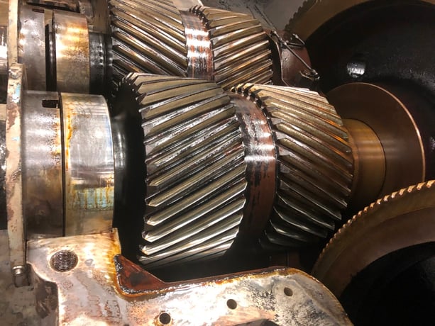 Lufkin #D890AH, double reduction horizontal parallel shaft mixer speed reducer, s/n 6762 - Image 7