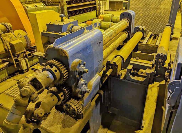 36" x 4" Stamco, slitter head, 32.5" passline height, entry passline roll, entry side guide - Image 4