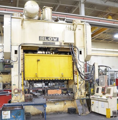 800 Ton, Blow #SC2-800-108-54, 10" stroke, 32" Shut Height, 10" adj., 8-22 SPM, 108" x 54" bed, 42" window - Image 4