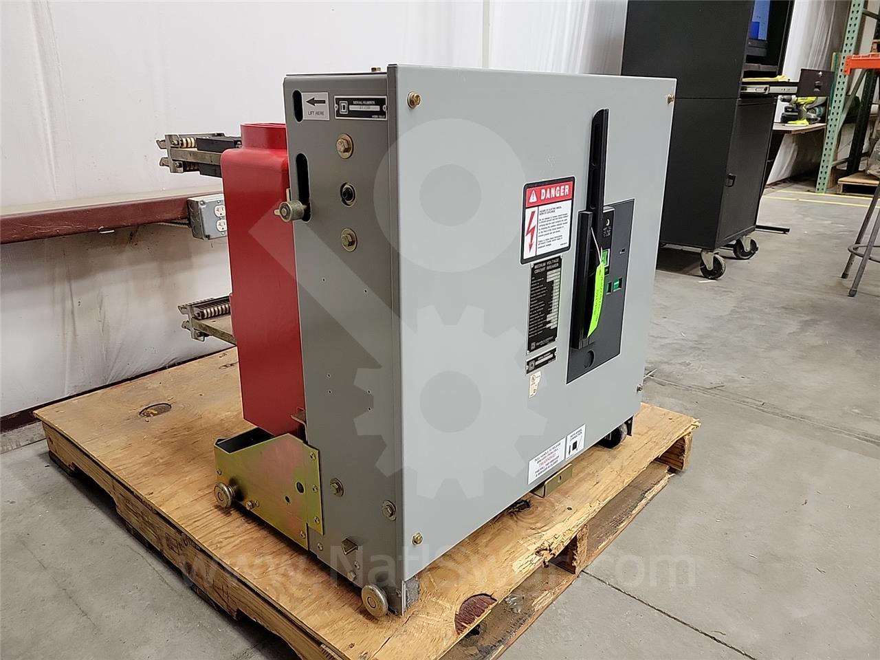 2000 Amps Square D Vad-5 Vr V5d7233yj00a 15 KV 750mv Amps 125 Volts DC Control, 29k Amps Sc - Image 7