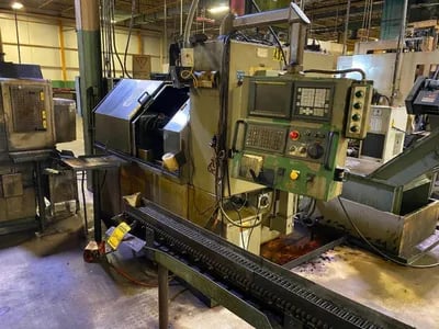Drake, CNC ID thread grinder, late model Fanuc 0iTB, pendant Control, mist collection, excellent condition - Image 1
