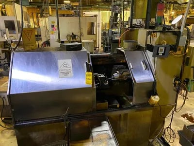 Drake, CNC ID thread grinder, late model Fanuc 0iTB, pendant Control, mist collection, excellent condition - Image 2