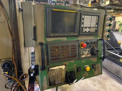 Drake, CNC ID thread grinder, late model Fanuc 0iTB, pendant Control, mist collection, excellent condition - Image 5