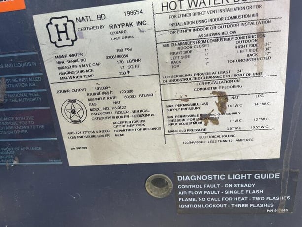 Kloster #8USTPH, heater classifier, s/n Ms-8002, with Raypark boiler & blower, controls - Image 6