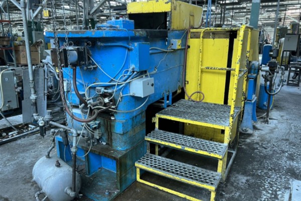 620 Ton, Herlan #P10, impact extrusion press, air actuated clutch, bowl feeder, ejector - Image 2