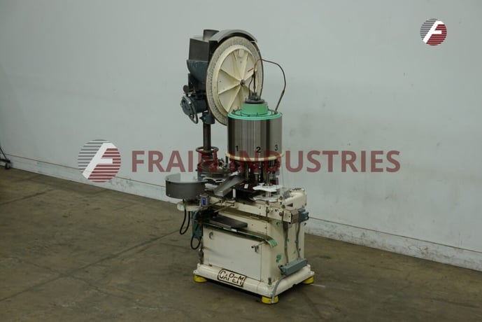 Consolidated / Pneumatic Scale #D8P, 8 head rotary chuck capper, no container/no capacity, mounted on heavy - Image 1