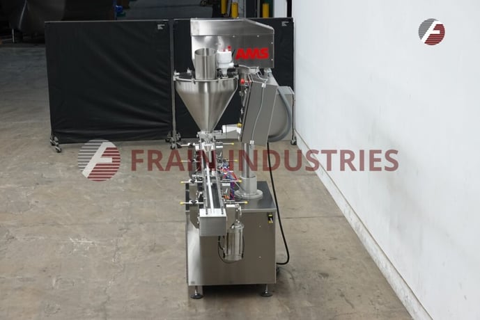 AMS Filling Systems #A400, single head auger filler, 4-40 containers/minute, mounted on platform style base - Image 3
