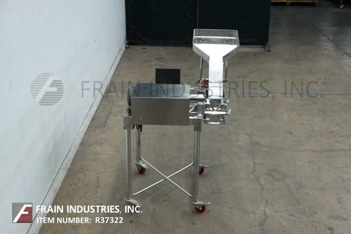 Fitzpatrick #D6A, 316 Stainless Steel comminutor mill, 16 fixed knife / impact blades, 5 HP, mounted on 4 leg - Image 3