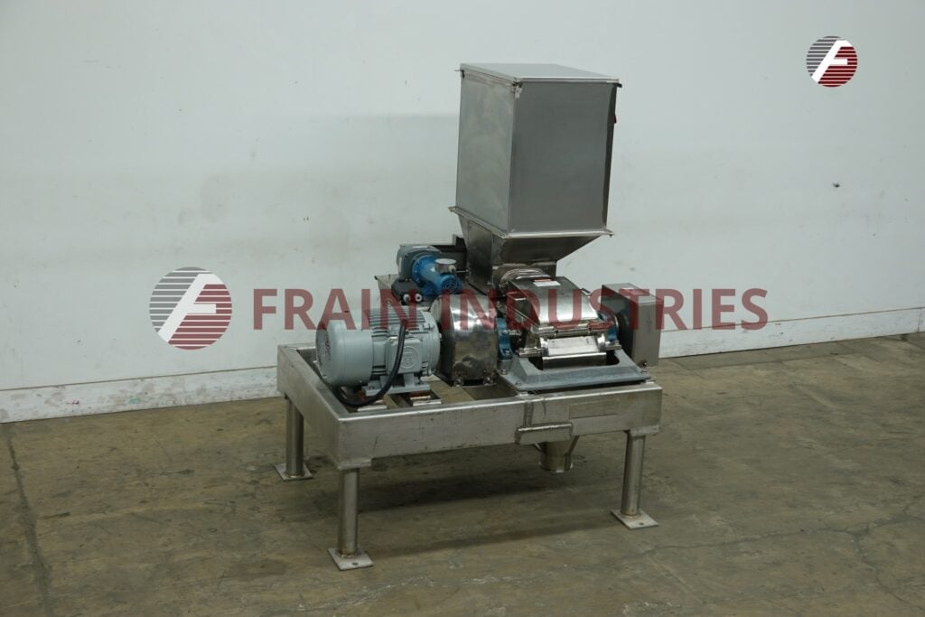 Fitzpatrick #FASO12, Stainless Steel hammermill, with 14" x 14" x 42" hopper, 24 fixed stepped impact blades - Image 1
