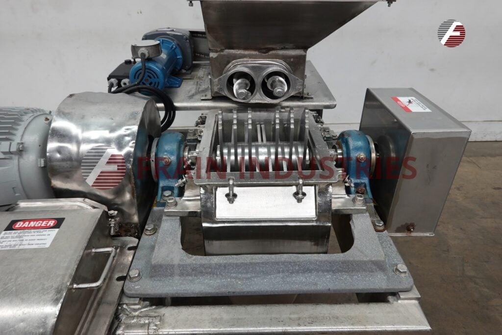 Fitzpatrick #FASO12, Stainless Steel hammermill, with 14" x 14" x 42" hopper, 24 fixed stepped impact blades - Image 2