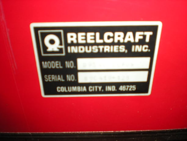 Oil Hose Reel, Reelcraft #D9350-OMPBW+9:18 - Image 5