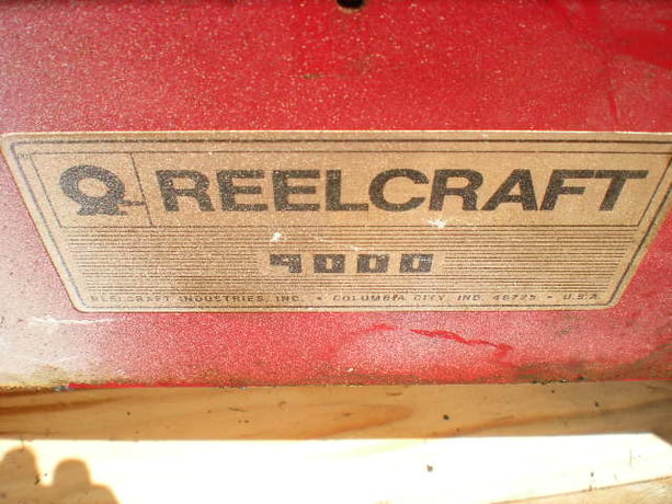 Spring Retractable Air Hose Reel, Reelcraft #D9340-OLPBW - Image 10