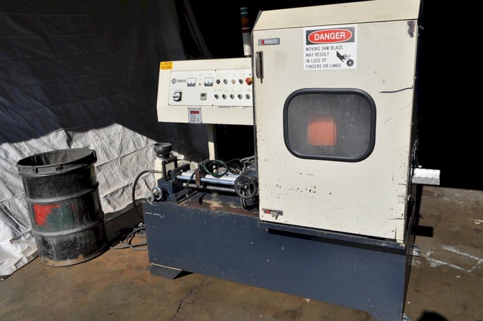 4" Soco #MC-360NFA-DR, non-ferrous cold saw, 14" diameter blade, coolant, 2004 - Image 1