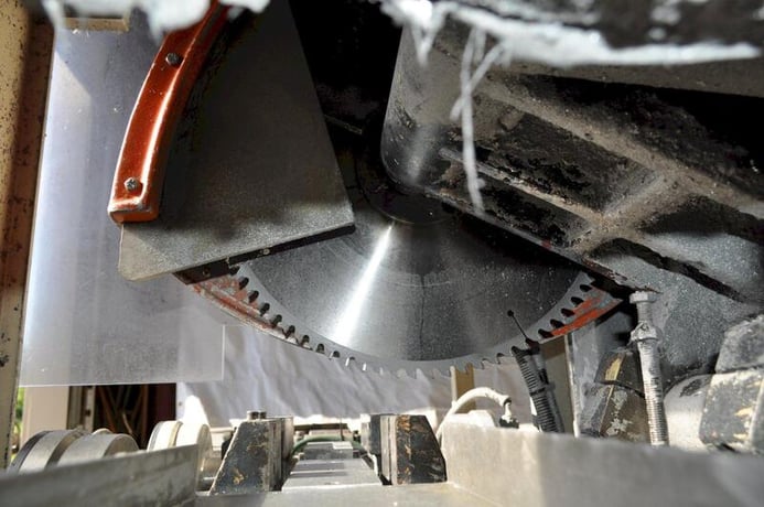 4" Soco #MC-360NFA-DR, non-ferrous cold saw, 14" diameter blade, coolant, 2004 - Image 3