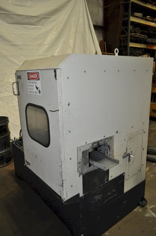 4" Soco #MC-360NFA-DR, non-ferrous cold saw, 14" diameter blade, coolant, 2004 - Image 6