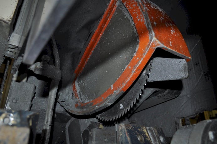 4" Soco #MC-360NFA-DR, non-ferrous cold saw, 14" diameter blade, coolant, 2004 - Image 7