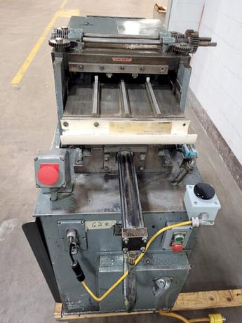 1/16" -1/2" Bertolette #300 Staight-O-Matic round parts straightener, 16" max length, 5 HP - Image 4