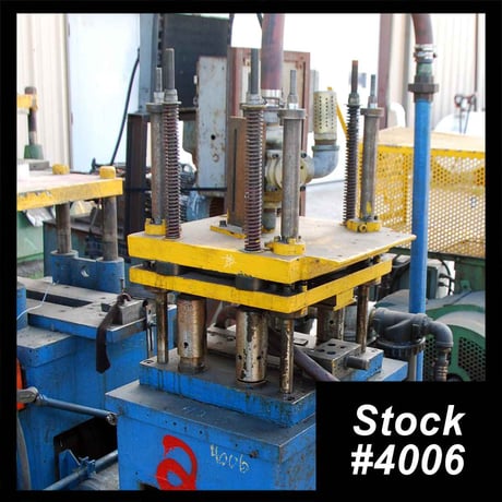 4 Ton, Dahlstrom, 4-post pneumatic cut-off press, 10" btw post, 17.25" x 15.5" platen - Image 1