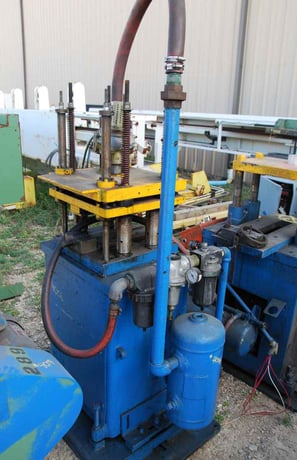 4 Ton, Dahlstrom, 4-post pneumatic cut-off press, 10" btw post, 17.25" x 15.5" platen - Image 3