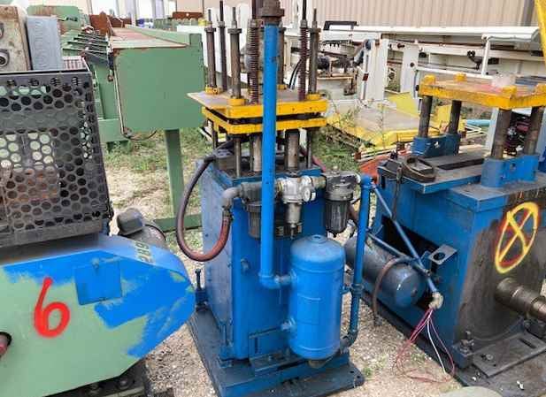 4 Ton, Dahlstrom, 4-post pneumatic cut-off press, 10" btw post, 17.25" x 15.5" platen - Image 4