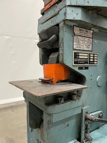 Scotchman #5014TM, ironworker, 50 ton, 14" blade, 3 HP, 230 V., 3 phase, #16105 - Image 6
