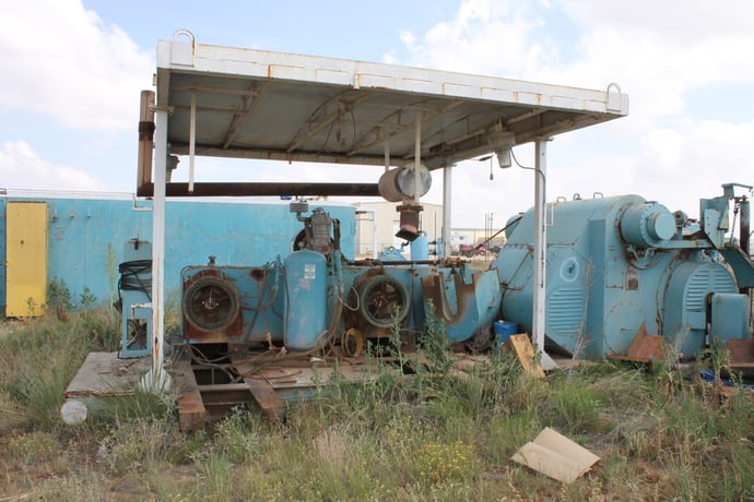 Gardner-Denver #DW700, rotary screw air compressor - Image 3