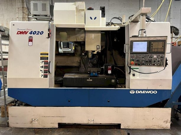 Daewoo Doosan #DMV-4020, CNC vertical machining center, 24