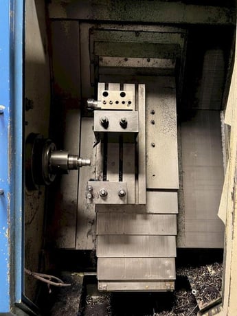 Kia #KIT30A, Turning Center, 18.9" swing, 6" chuck, 1.5" bar, Fanuc 0-T, S/N 30980 - Image 2