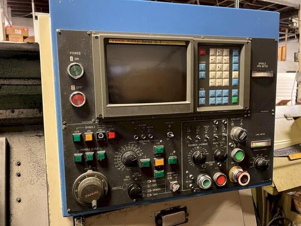 Kia #KIT30A, Turning Center, 18.9" swing, 6" chuck, 1.5" bar, Fanuc 0-T, S/N 30980 - Image 5
