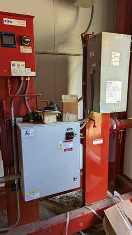 Tigerflow #FP-500-IL-ELHO-HV-BP-BF-FD, Vertical In-line Fire Pump Series, new never used, 2019 - Image 3