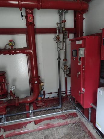 Tigerflow #FP-500-IL-ELHO-HV-BP-BF-FD, Vertical In-line Fire Pump Series, new never used, 2019 - Image 6