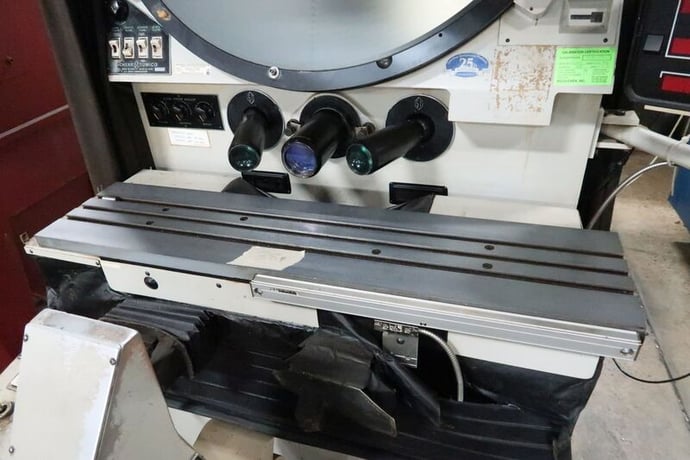 30" Scherr-Tumico #22-2500, CNC optical comparator, 10x & 20x lens,Micro/vu Q16 CNC - Image 7
