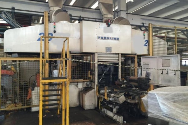 18" x .25" Frohling, 4-Hi reversing cold rolling mill, R to L, upgraded 2012 - Image 5