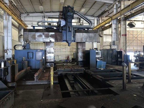 Ingersoll-Rand, vertical machining center, 100 automatic tool changer, 4000 RPM, #50, 8-Axis, 98.4" x 157.5" - Image 1