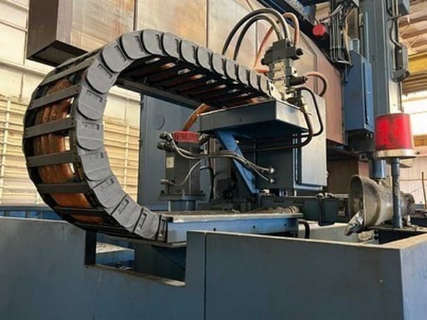 Ingersoll-Rand, vertical machining center, 100 automatic tool changer, 4000 RPM, #50, 8-Axis, 98.4" x 157.5" - Image 5