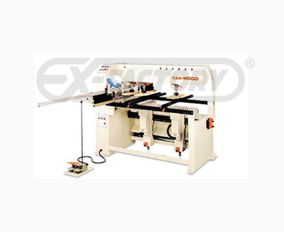 21 Spindle, Cam-wood #BR-0042BX, 2-head line boring machine, 5-1/2" - 23-1/2" between rows, 3" max drilling - Image 2