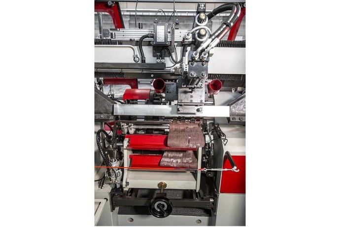 3-1/8" x 11-13/16" Locatelli OMK-300/UF, woodworking lathe, 6-station rotary drum, 5.5 HP, 2026, new - Image 3