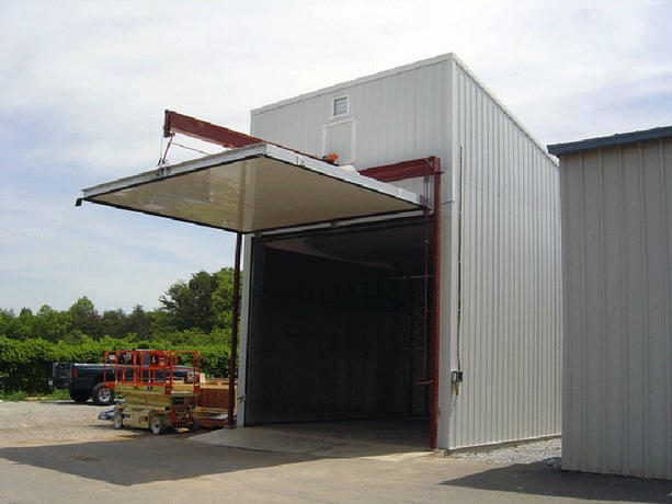 Nova KDK-18EXT complete kiln system, 20885 Bd ft 4/4 lumber and 27311 Bd ft 8/4 lumber, 17' 6" H x 21' 6" D x - Image 1