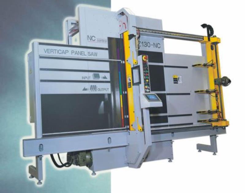 Cam-wood TX-E8VX, Automatic Vertical Panel Saw, 98-1/2" cut length, 2-3/8" cut depth, 12" blade with 1" bore - Image 1