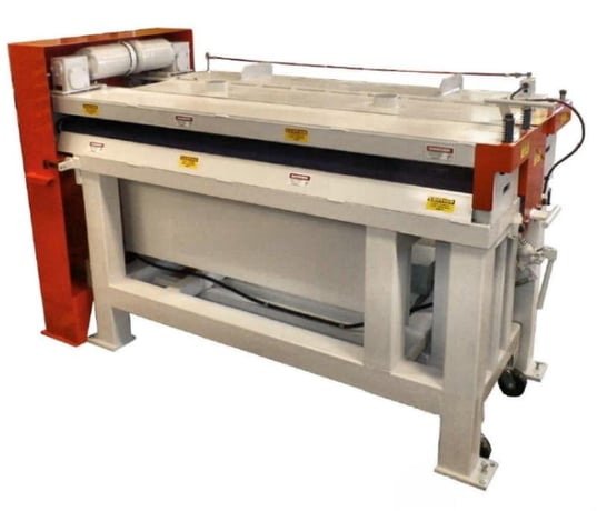 LHI RFPR-102/10, multi-blade panel saw, 40 HP arbor, 4-1/4" material thickness, 102" cut width, 12" blade - Image 1