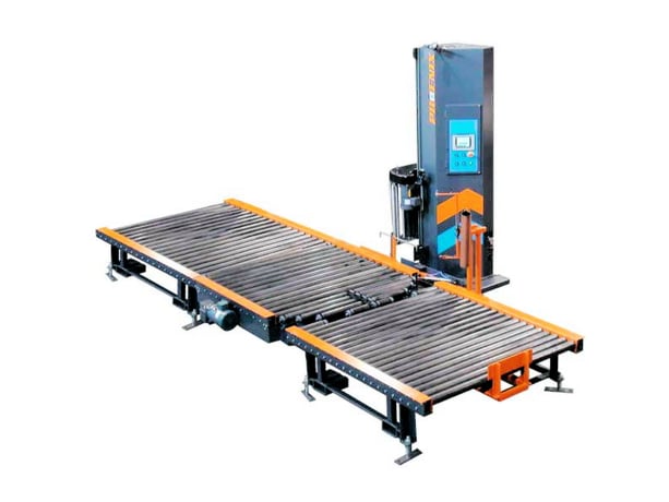 Phoenix PCTA-2100, pallet stretch wrapper, 50" L x 50" width x 80" H, 12 RPM, film force control, 5' infeed - Image 1