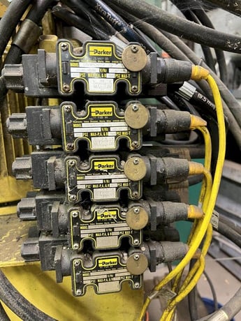 Enerpac, 5-station press system, 30 ton capacity, 1999 - Image 7