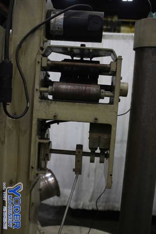 8000 lb. Littell #H-80 Lazy Susan, horizontal pallet type uncoiler, 54" outside dimensions, 1987, #75746 - Image 4