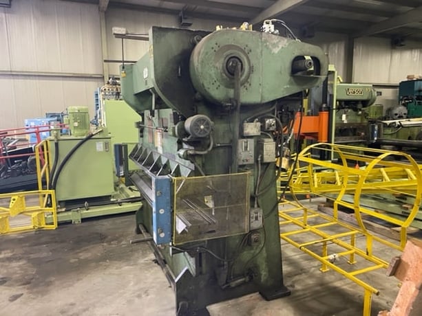 50 Ton, Dreis & Krump (Chicago) Size 6L-8-SP; 8' overall, 3" stroke, 40 SPM, #2716 - Image 3
