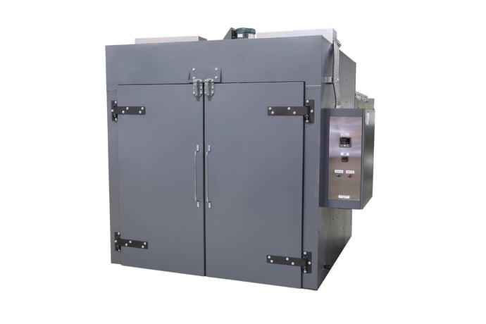 72" width x 72" D x 72" H, High Temp Batch Oven, #HT216, 1000&deg;F - Image 1