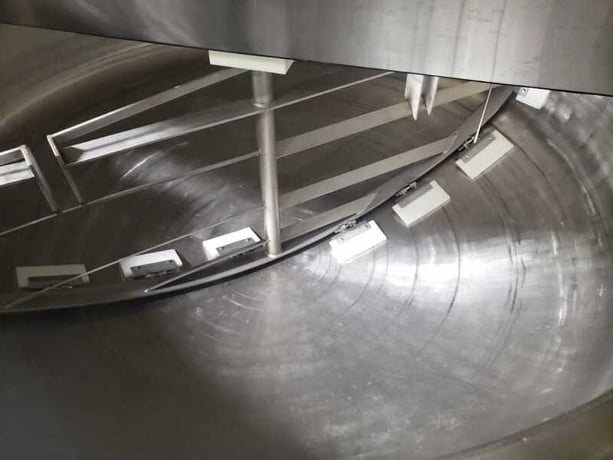 500 gallon Groen, Stainless Steel cooker/cooling kettles, sweep agitation & scraper blades, 50 psi @ 200°F - Image 3