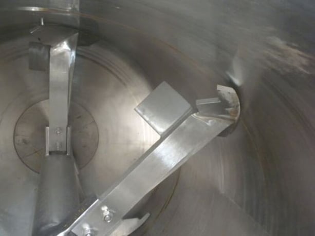 Littleford #VT-4000, Stainless Steel plow/plough blender/mixer, 54" diameter x 121" straight side, VFD - Image 8
