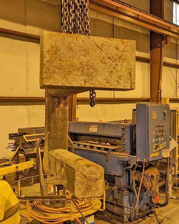 15000 lb. C-Hook, 48" long arm, 24.5" vertical throat - Image 2