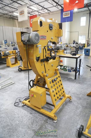 Baileigh #MH-19, power hammer, 16 gauge mild steel capacity, 19" throat, solid hit hammer, foot pedal - Image 10